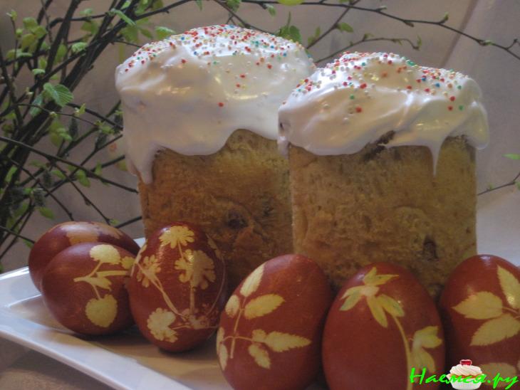 Кулич ромовый заварной