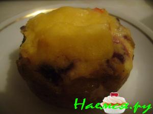 Запечённый картофель-суфле Запечённый картофель-суфле