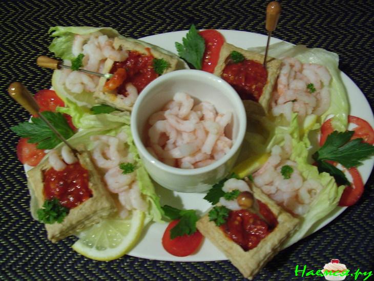 Соус "Ромеско" /в корзиночке, для креветок/ Соус "Ромеско" /в корзиночке, для креветок/