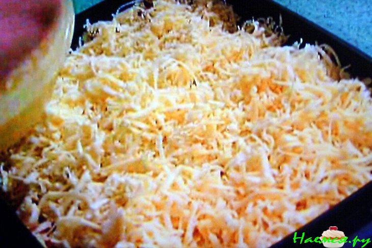 Запеканка мясная с яблоками и сыром Запеканка мясная с яблоками и сыром