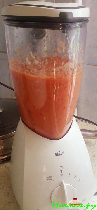 Аджика острая с Антоновкой - Вариант