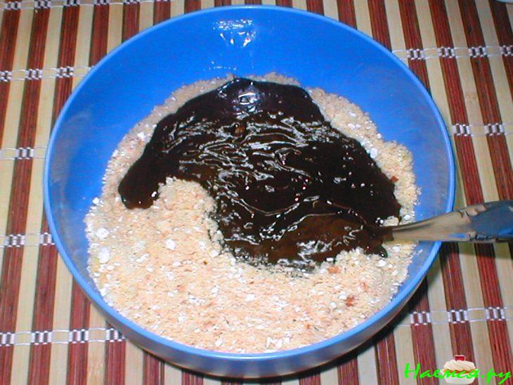 Шоколадная пицца