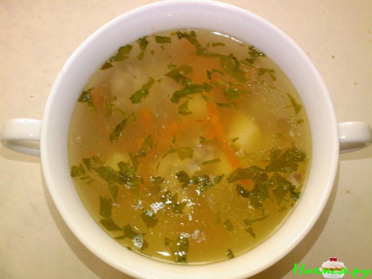 Куриный суп с рисом. Просто и вкусно