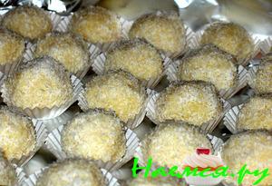 Мини-пирожные "Снежки"