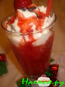 Клубничный гранит со сливками