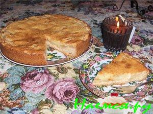 Пирог 'Яблоки в сметане' Пирог 'Яблоки в сметане'