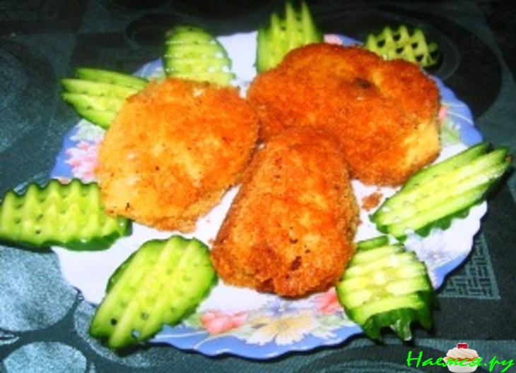 Котлеты рыбные по-киевски