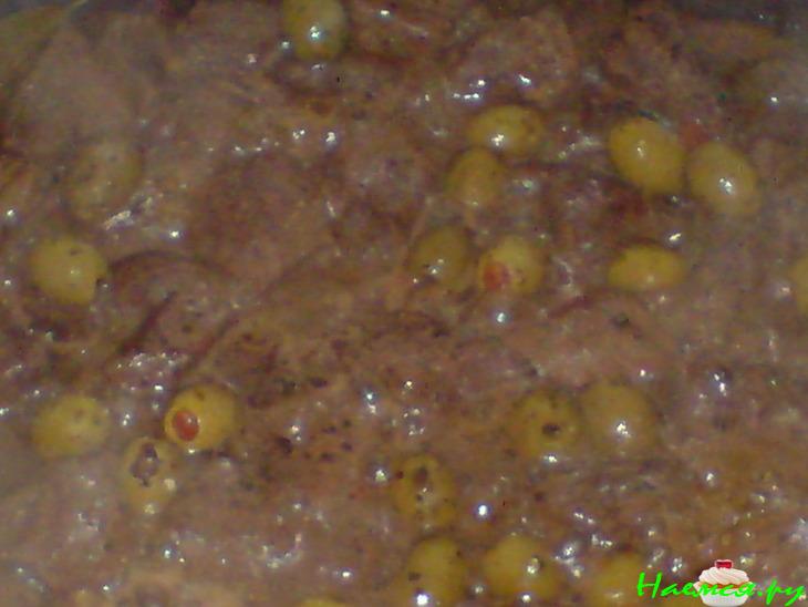 Телятина в белом вине Телятина в белом вине