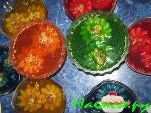 Яблоки в желе