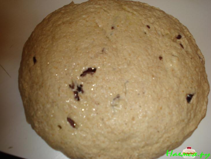 Хлеб с оливками и розмарином