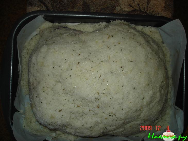 Курица в соли (способ приготовления) Курица в соли (способ приготовления)