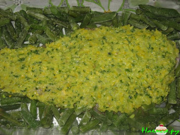 Морской язык с кукурузным соусом