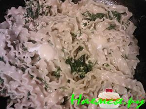 Паста со шпинатом