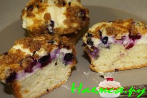 Маффины с начинкой "Чизкейк" Маффины с начинкой "Чизкейк"