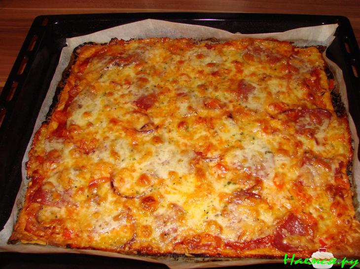 Пицца на скорую руку