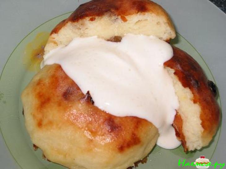 Запеченные творожные колобки