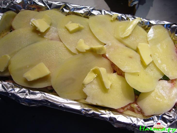 Мясная запеканка "Весеннее настроение" Мясная запеканка "Весеннее настроение"