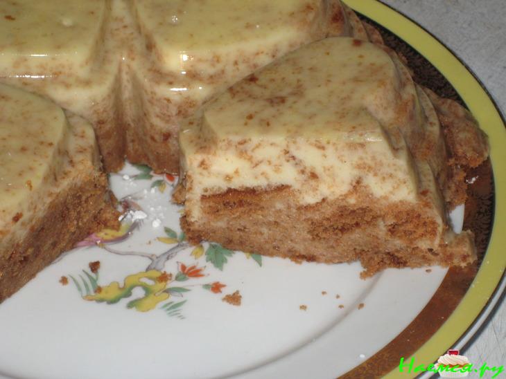 Торт без выпечки "Птичье молоко"