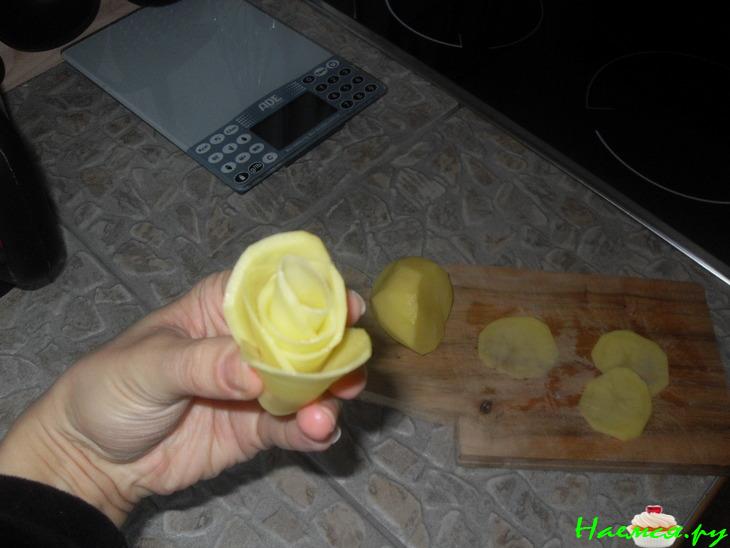 Картофель фри "Розы"