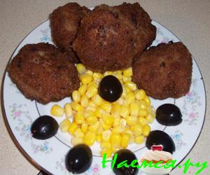 Котлеты из сардин