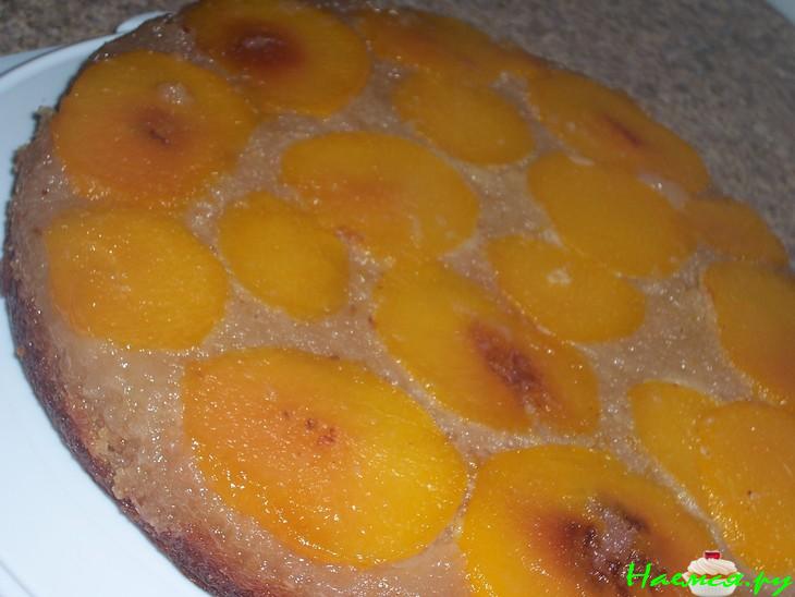 Персиковый перевёртыш (пирог)