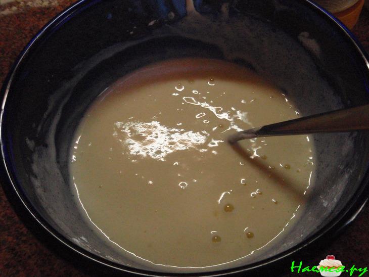 Яблочный пирог с кремом Яблочный пирог с кремом