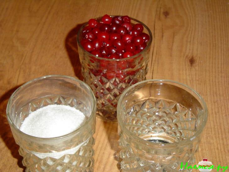 Соус клюквенный для сладкого