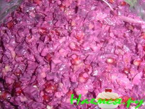 Салат гранатовый