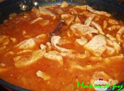 Суп "Харчо" с бараниной и копченостями