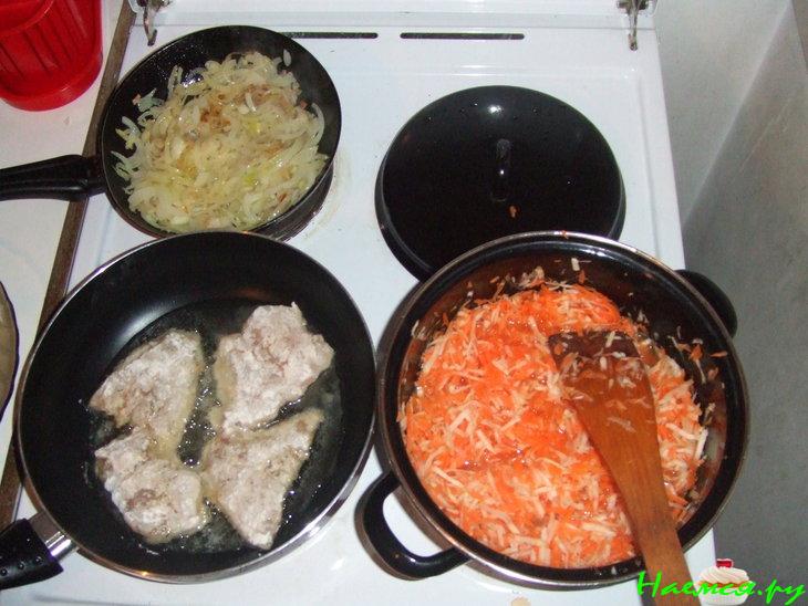 Рыба по-гречески с томатной пастой