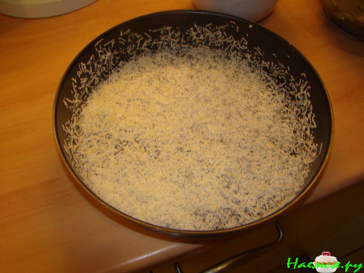 Сырно-овощной торт