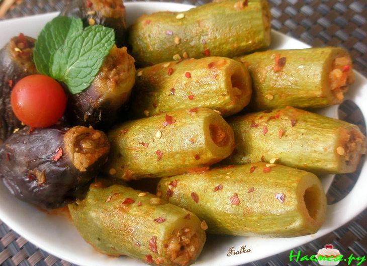 Долма из кабачков и баклажанов Долма из кабачков и баклажанов