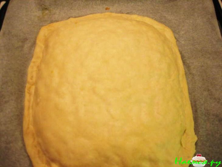 Капустный дрожжевой пирог Капустный дрожжевой пирог