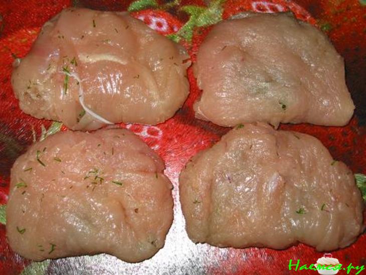 Отбивная из куриной грудки