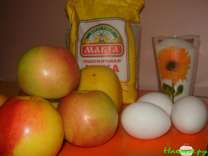 Яблочный пирог очень простой Яблочный пирог очень простой