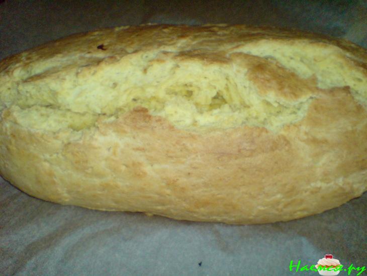 Кукурузный хлеб на молоке