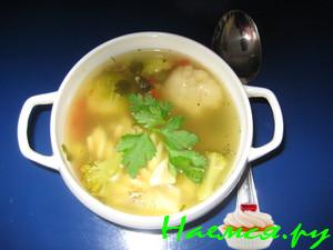 Итальянский овощной суп