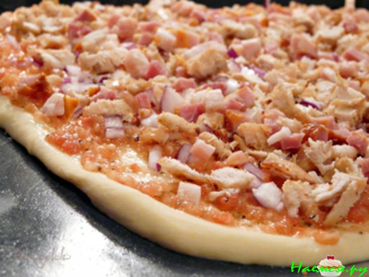 Пицца "Цыпленок Барбекю" Пицца "Цыпленок Барбекю"