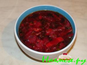 Вегетарианский борщик