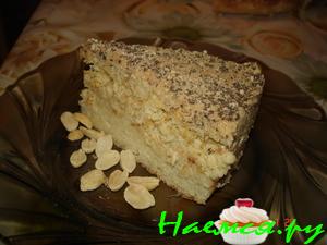 Торт "Ореховый" с кремом