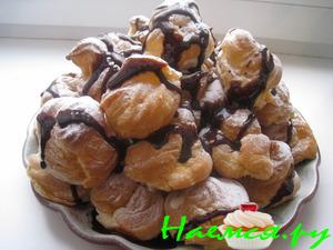 Пирожные "Профитроли" (один из вариантов) Пирожные "Профитроли" (один из вариантов)