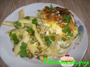 Макароны с кабачком