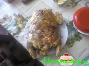 Фаршированная курица (вариант)