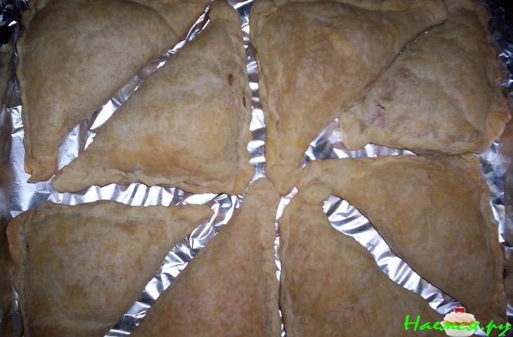 Теляпия с Капустой в Слоёном тесте