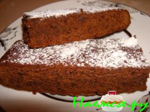 Тройные шоколадные брауни с кофе