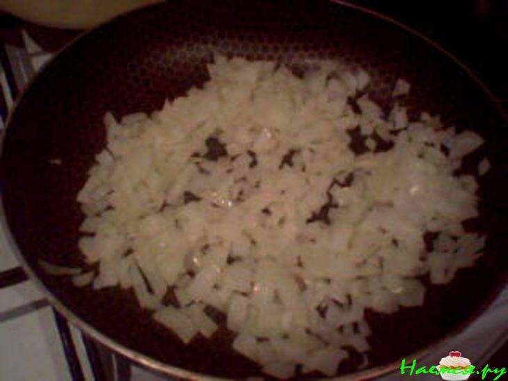 Спагетти с грибочками и сыром