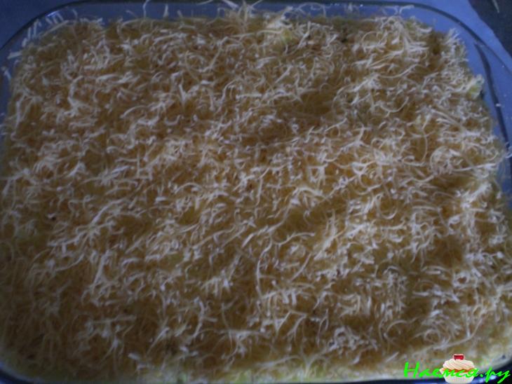 Сырно-рыбно-грибная запеканка Сырно-рыбно-грибная запеканка