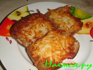 Бутерброды с картошкой Бутерброды с картошкой