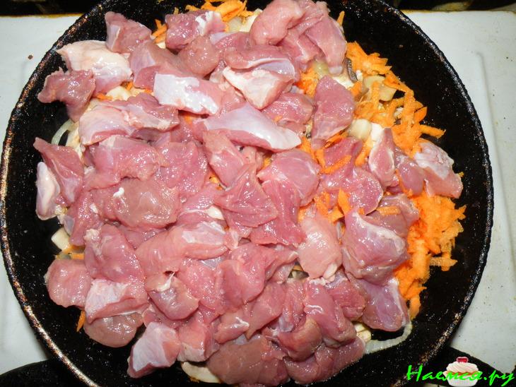 Мясной слоеный пирог Мясной слоеный пирог