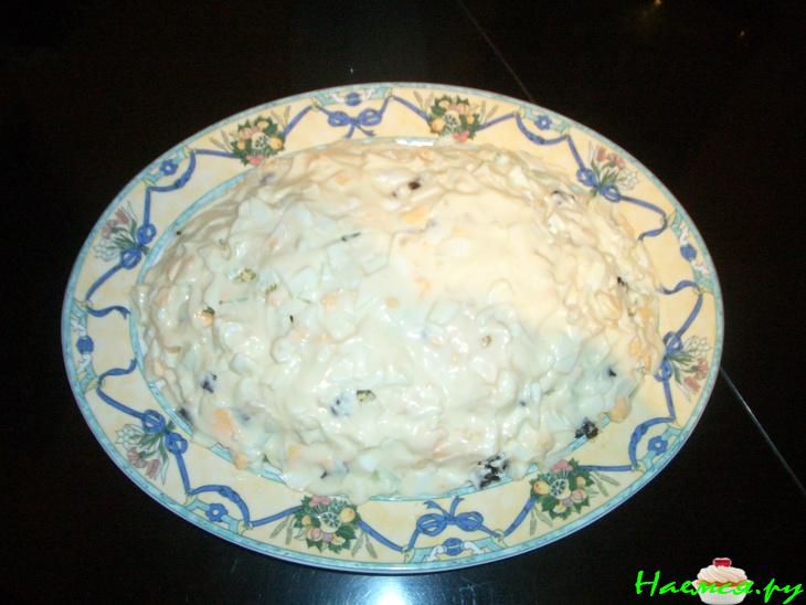 Салат с черноcливом и курицей